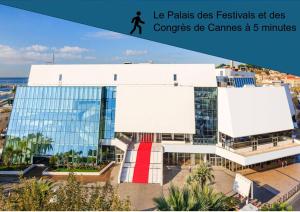 FRGK Victoria 3 Central Cannes 1BR Terrace, AC & Ultra-Fast Wi-Fi