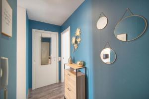 FRGK Goujon 1BR Design 300m Palais & Beaches AC & Ultra-Fast Wi-Fi