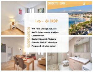 FRGK Stylish 1BR Clemenceau Steps from Beach AC UltraFast WiFi