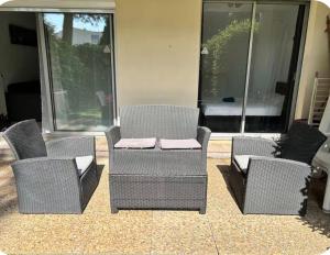 2 pièces RDJ Proche Mer