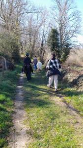 Roue descampette Gîte détape et de séjour