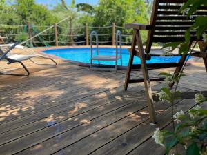 Villa ranch, piscina privata e parcheggio gratuito