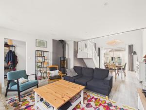 Maison pour 8 avec jardin, centre St-Gilles