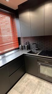 Designerskie dwupokojowe mieszkanie w centrum