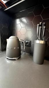 Designerskie dwupokojowe mieszkanie w centrum