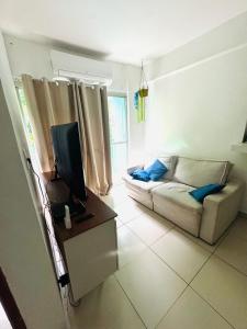Aconchegante apartamento no Guarujá c ar na Enseada