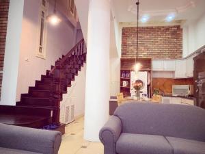 BLUE ROOM with BALCONY