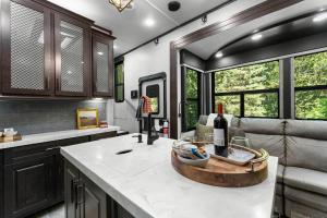 The "Waldorf Astoria of RVs" A Five-Star Forest Escape