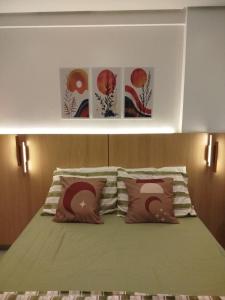 Lindo flat com vista do mar no melhor condomínio da Ponta da Areia