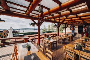 Srubové apartmány Rak