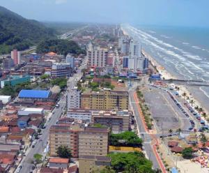 Apartamento beira mar Centro da cidade WiFi grátis