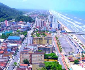 Apartamento beira mar Centro da cidade WiFi grátis