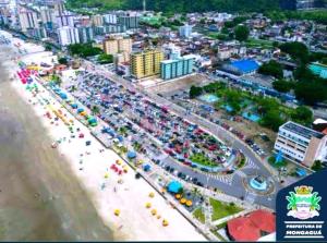 Apartamento beira mar Centro da cidade WiFi grátis