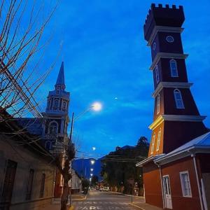 Tree house in the Elqui Valley