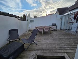 Charmante maison de bord de mer avec terrasse