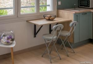 REF 114 Port-Louis studette avec vue sur jardin