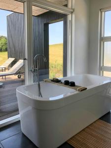 Minimalist House With Sea View At Helgenæs
