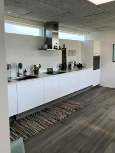 Minimalist House With Sea View At Helgenæs
