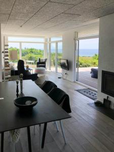 Minimalist House With Sea View At Helgenæs