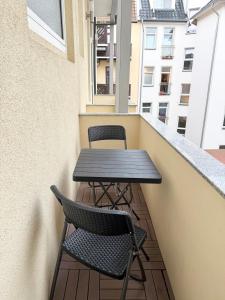 Ruhige 2-Zimmerwohnung mit 2 Balkonen - WLAN - Smart TV