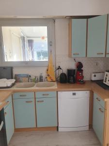 Maison chaleureuse 5L au bord de mer