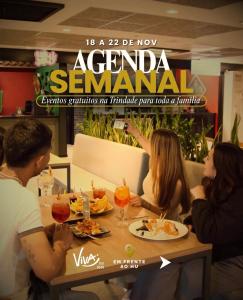 Viva Trindade, food hall, localização