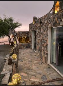 Balcony walk rest house Jabal shams