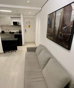 Flat no hotel M. Times Square, Moema c vaga