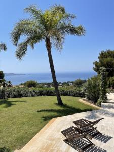 Mas des îles dOr - Vue mer unique, Piscine chauffée, Jacuzzi, Tennis