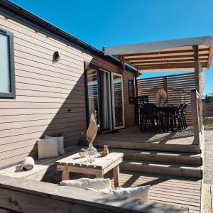 Le Cosy Mobil Home à 150m de la Plage Camping 5 etoiles Les Dunes Parc Aquatique