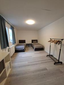 The Eau Rouge 600m from the entrance of the circuit