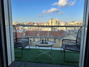 Vue remarquable sur la tour Eiffel