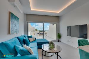 Lordos Deluxe 2bd Duplex with pool and Seaview