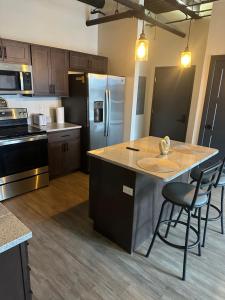 304 New Luxury Downton Condo with Fireplace, 2 bdrm