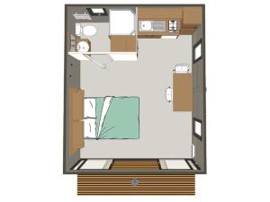 Mobile Home Confort 2 Pers avec Terrasse - API-1-52-1955