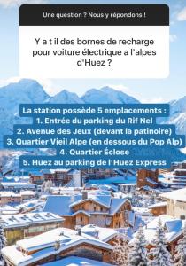 Appartement Chacha Alpe dhuez