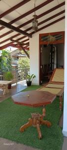 Wooden hostel
