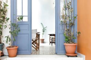 Spacious Neoclassical Apartment in historic center with private Courtyard- near Acropolis- Ideal for long stays