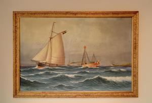 Villa Johanna App 2 - maritimes Wohnen in bester Lage mit Südbalkon & Garten