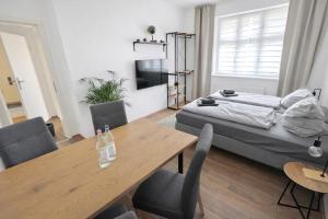Larooms Merseburg - Apartment NS01 - 2 Zimmer - 4 Betten - Waschmaschine - Parkplatz