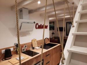 Cosy Studio Mezzanine 2 personnes Plage de Mardi Gras le Vieil