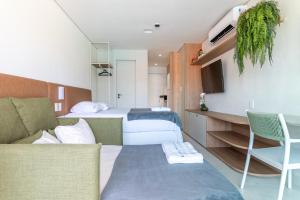 Flat com Garden Privativo e Varanda Gourmet - Ideal para Família ou Casal - Beach Class Summer