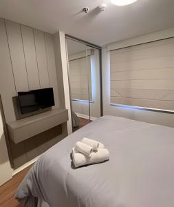 Flat encantador no hotel Merc. Moema c vaga