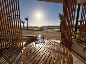 Beachfront Cabana Steps to Sandy Beach And Pool in Soma bay