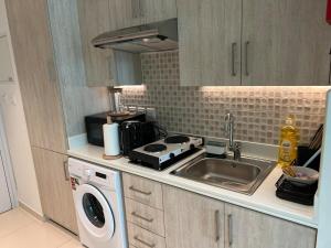 Beach access, next to shopping mall