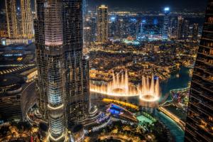 Luxury Private Room in Downtown Near Dubai Mall with Burj Khalifa View