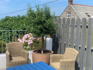 Georgian Apartment with Courtyard in Boscastle - Ideal for Couples and Families
