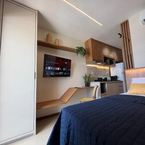 Studio novo frente mar e nascente na orla Pituba