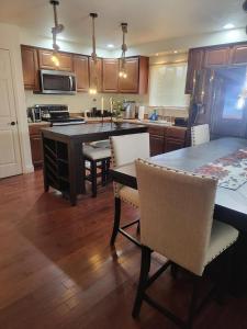 Fireballs at the Loft! Snowmobile trail to House