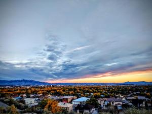 Twilight views guest suite